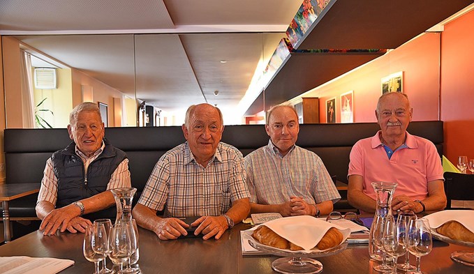 Wollen den Senioren in Sursee eine Stimme geben: Otto Steinger, Josef Ineichen, Alois Wagemann und Theo Kurmann (von links). (Foto Daniel Zumbühl)
