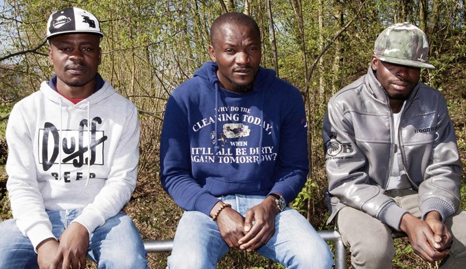 Am Besuchstag 2013 im Asylzentrum in Nottwil durfte diese Zeitung diese drei Bewohner ablichten. (Foto Manuel Arnold/Archiv)