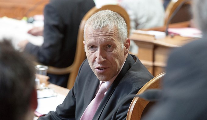 Alt-Ständerat Konrad Graber wurde von Regierungsrat Reto Wyss gewürdigt.  (Foto zvg)