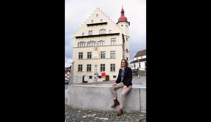 Wäre die erste Stadtpräsidentin: Sabine Beck (49) kandidiert für die CVP für das Stadtpräsidium. (Foto Dominique Moccand)