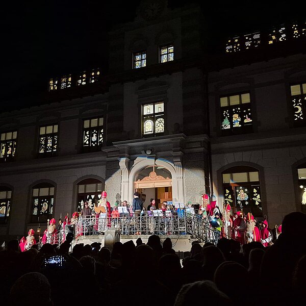 
									Samichlauseinzug: Viele Gemeinden zelebrierten den Brauch: Bild 16
								