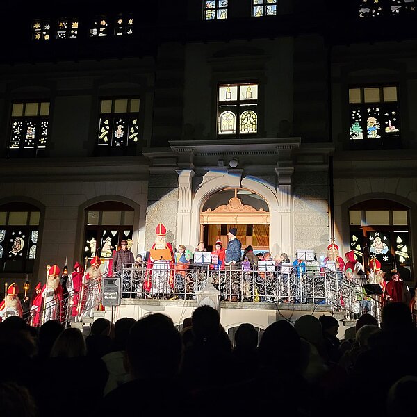 
									Samichlauseinzug: Viele Gemeinden zelebrierten den Brauch: Bild 15
								