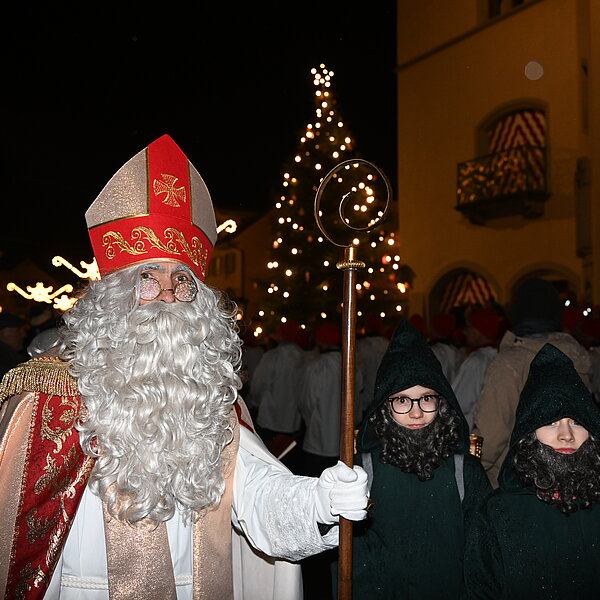 
									Samichlauseinzug: Viele Gemeinden zelebrierten den Brauch: Bild 28
								