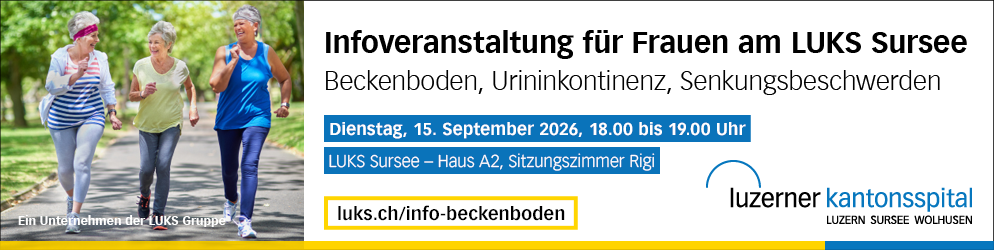 Informationsveranstaltung Beckenboden - Luzerner Kantonsspital