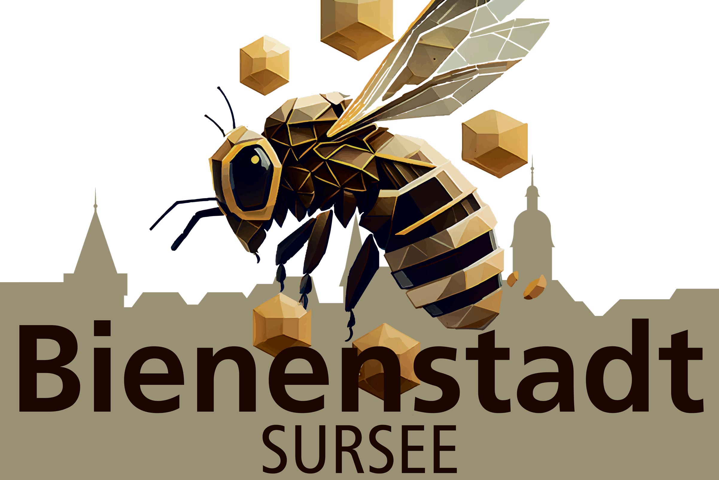 Die «Bienenstadt Sursee» – ein Erlebnis für Gross und Klein auf dem Martigny-Platz. Bild zVg