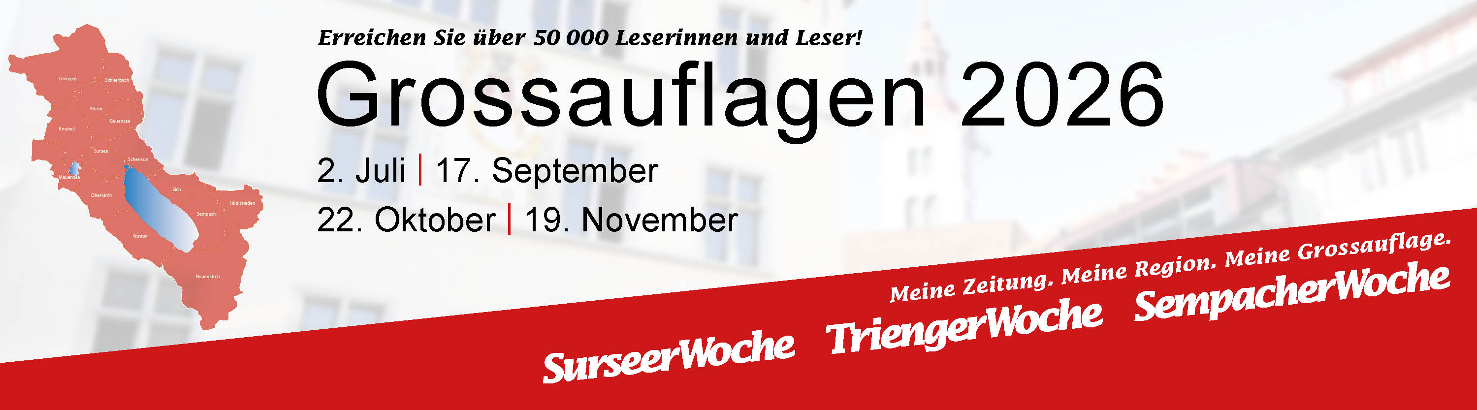 Grossauflagen ab Juli 2026