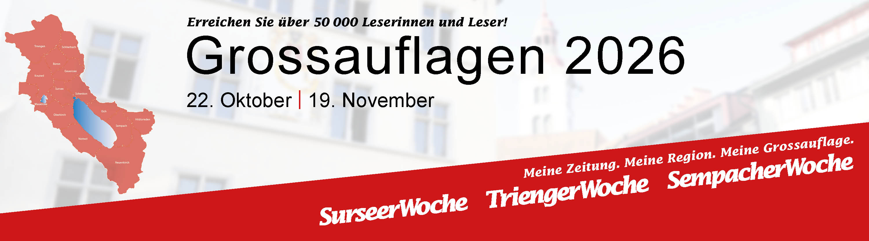 Grossauflagen ab Oktober 2026