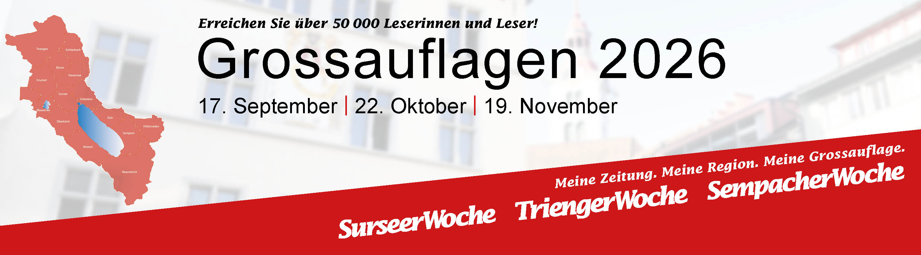 Grossauflagen ab September 2026