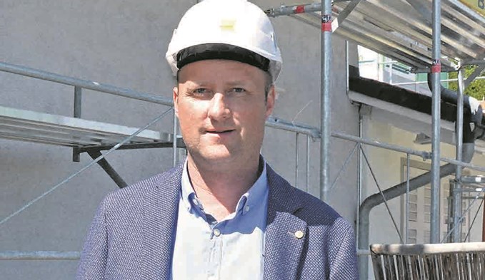 Reto Birrer aus Knutwil ist seit einem Jahr Präsident des Baumeisterverbands Luzern. Foto: sti