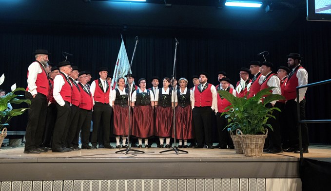 Der Jodelclub Sempach warb erfolgreich für die Austragung des Zentralschweizerischen Jodlerfests im Jahr 2022. Fot zVg
