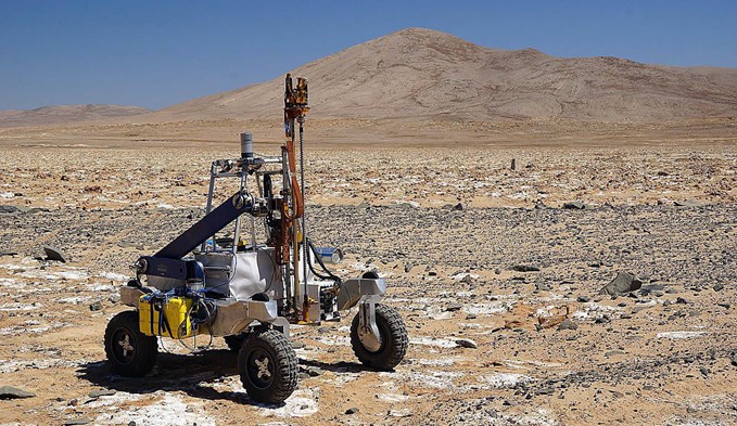 Mit solchen Mars-Rovern beschäftigt sich der Nasa-Forscher Florian Kehl unter anderem. Am kommenden Freitag spürt er zusammen mit Vierherr Walter Bühlmann in der «Adventsstube» den Sternen nach.  Foto zVg