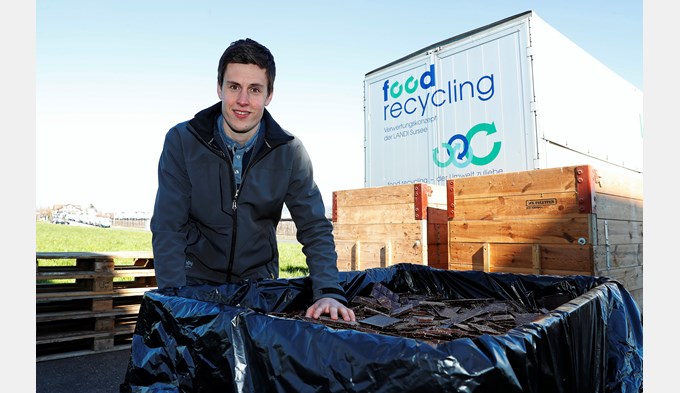 Michael Helfenstein verantwortet das Food-Recycling-Konzept der Landi Sursee. Diese ist heute führend beim Verarbeiten von Food Waste zu hochwertigem Tierfutter. (Fotos: Ruben Sprich)