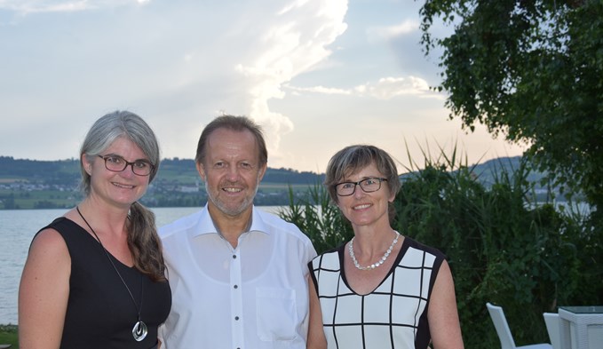 Kandidierende aus dem Wahlkreis Sursee (v.l.): Priska Hafner (Grosswangen), Albert Vitali (Oberkirch) und Rosy Schmid (Hildisrieden). (Foto zVg)