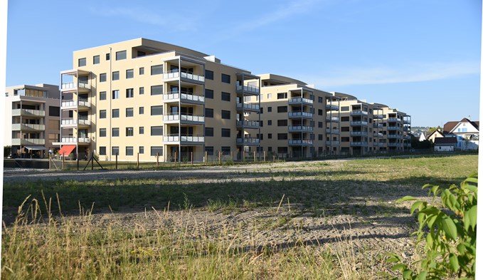 Auf dem Therma-Areal in Sursee entstanden 2019 80 neue Wohnungen. Aktuell sind 27 von ihnen frei.  (Foto Dominique Moccand)