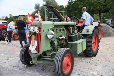 Rund 1000 Personen besuchten das Hürlimann-Treffen im Campus Sursee anlässlich des 90. Jahrestag der Gründung der Traktorenmarke.  (Foto Thomas Stillhart)