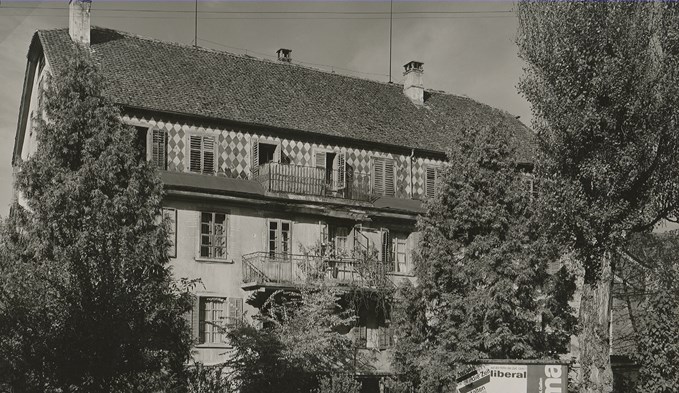 Die «Grabenmühle» im Jahr 1963. (Foto Stadtarchiv/Korporation Sursee)