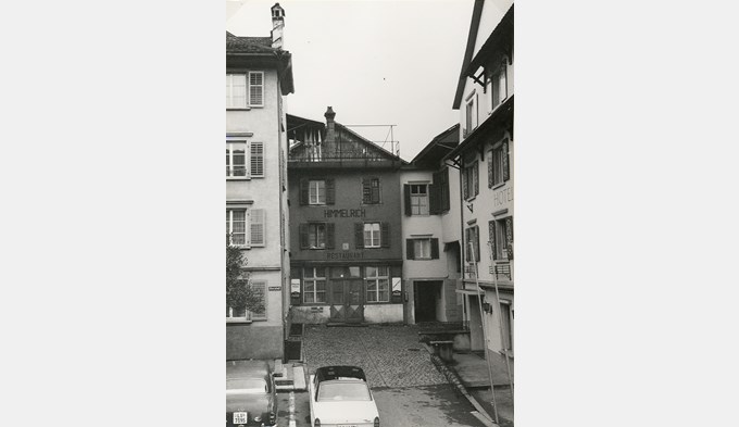 Schon 1970 beliebt: das Restaurant Himmelrich, heute heisst es Que Pasa. (Foto Stadtarchiv Sursee)