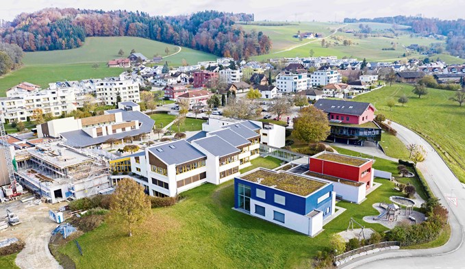 Die Sanierung/Erweiterung Grundhof beschäftigt die Gemeinde Schenkon in der kommenden Legislatur. (Foto Manuel Arnold)
