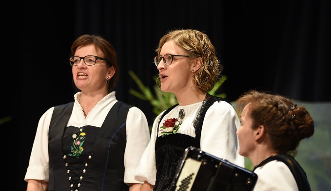 Priska Wismer und Yvonne Fend im Duett. (Foto Thomas Stillhart)