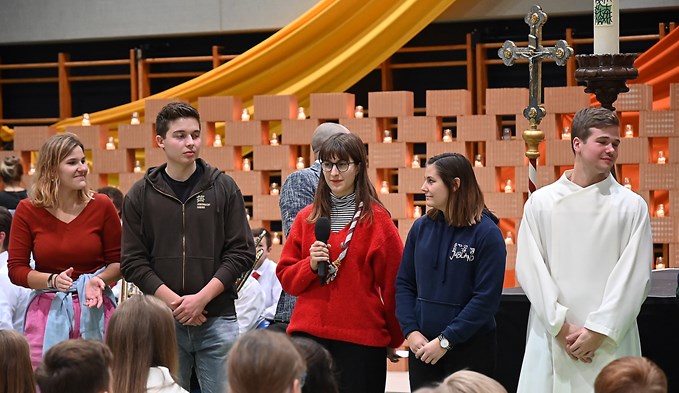 Vertreter von Jugendverbänden formulierten ihre Wünsche und Visionen an den Pastoralraum und an die Kirche allgemein.  (Foto Werner Mathis)