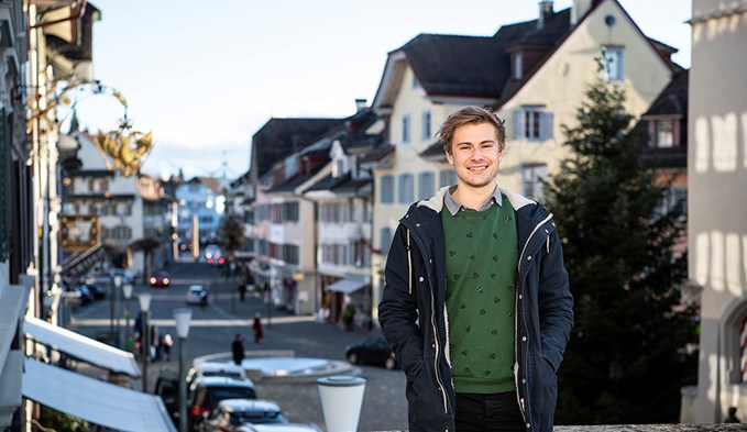 Samuel Zbinden ist überzeugt, dass grüne Themen in der Stadt Sursee auf fruchtbaren Boden stossen. (Foto Fabian Zumbühl)