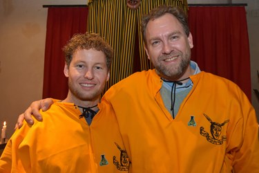 Simon Lipp (links) und Fabian Birrer sind die Gesellen 2020.  (Foto Thomas Stillhart)