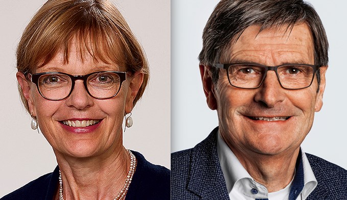 Die FDP nominierte Heidi Schilliger (bisher) für das Bildungsressort und Daniel Gloor (neu) für das Finanzressort im Surseer Stadtrat. (Fotos zVg/Archiv)