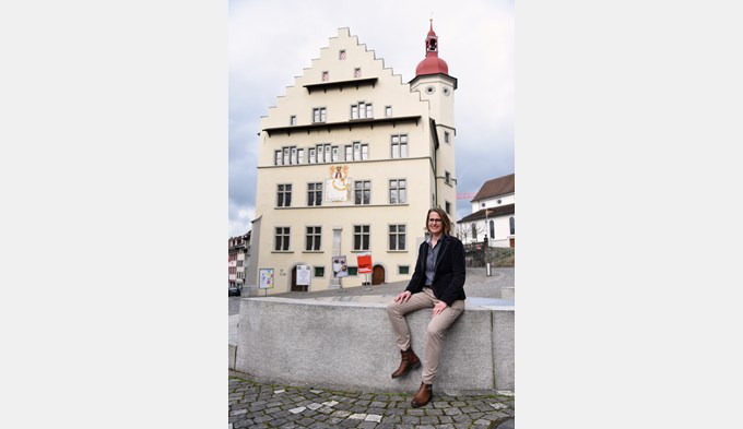 Wäre die erste Stadtpräsidentin: Sabine Beck (49) kandidiert für die CVP für das Stadtpräsidium. (Foto Dominique Moccand)