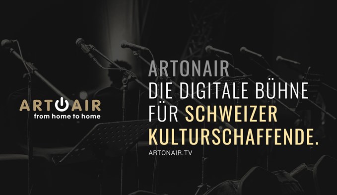 Das ist der Auftritt der neuen kostenlosen Streaming-Plattform für Schweizer Kultur.  (Foto zvg)