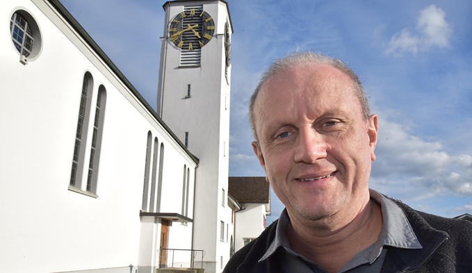 Andreas Baumeister ist Pfarreiseelsorger in Geuensee.  (Foto Thomas Stillhart)
