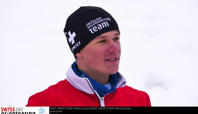 Flavio Ehrler fuhr für das Schweizer Ski-OL-Team die erste Staffel-Goldmedaille nach 21 Jahren Wartezeit heim. (Foto zVg)