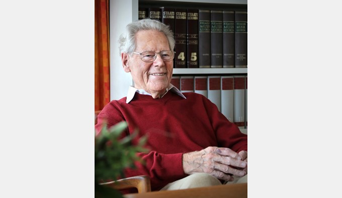 Hans Küng ist im Alter von 93 Jahren in Tübingen verstorben. Am Freitag, 16. April findet seine Trauerfeier statt. (Foto ZVG)