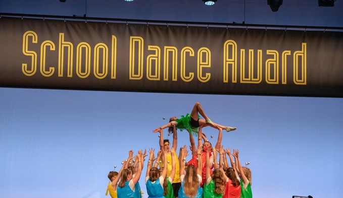 Tanzgruppe am School Dance Award. (Foto zvg)