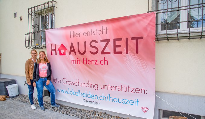 Heidi Käch-Thalmann (links) und Petra Tüscher gehören zu den Initianden des Projekts Hauszeit mit Herz. (Foto Livia Kurmann)