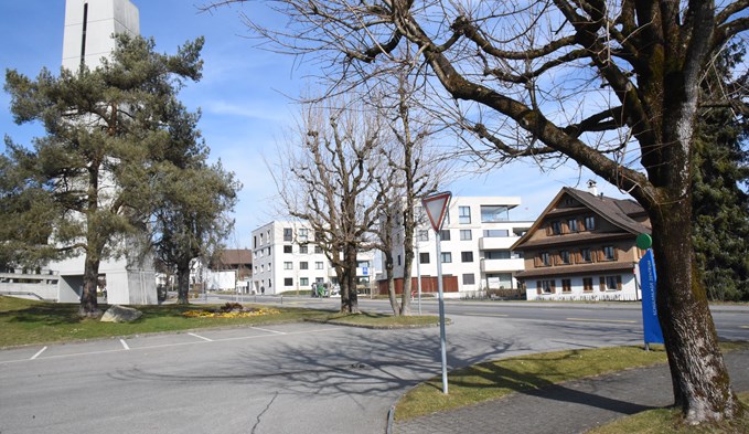 Auf dem Parkplatz der Schule in Oberkirch soll das Dorfpicknick stattfinden. (Foto Michael Hausheer)