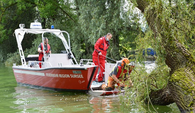 Das Feuerwehrboot «Denise» war im vergangenen Jahr viel im Einsatz. (Foto zvg)
