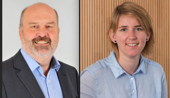 Priska Lorenz und Markus Bucher bilden neu das Co-Präsidium der Unternehmerinitiative Neue Energie Luzern Nelu.  (Fotos zvg)