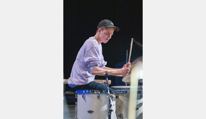 Tom Müller aus Sursee ist «Luzerner Percussion-Champion». (Foto zVg)