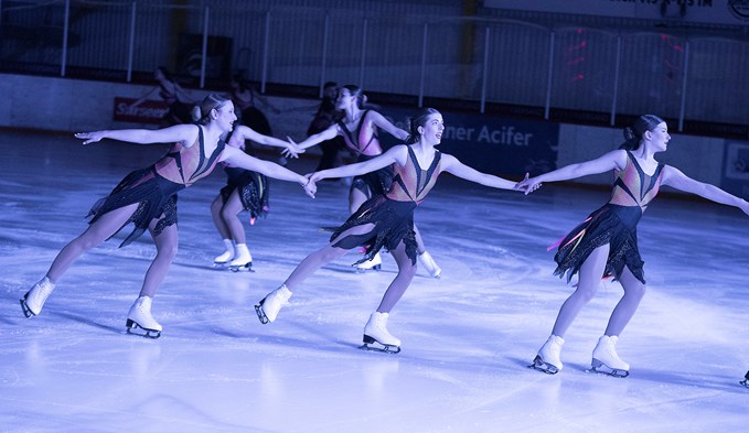 Die Cool Dreams Junior aus Burgdorf beeindruckten durch ihre Choreografie.  (Foto Thomas Stillhart)