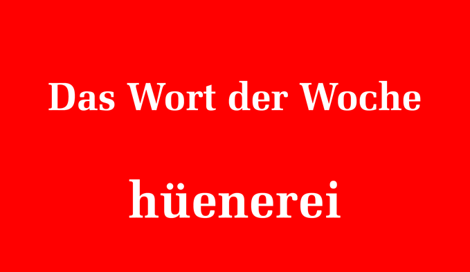 Das Wort der Woche lautet in der KW 17: «Hüenerei». (Foto SUWO)