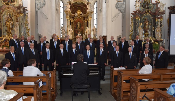 Der Luzerner Chor war der grösste der teilnehmenden Chöre. (Foto Daniel Zumbühl)