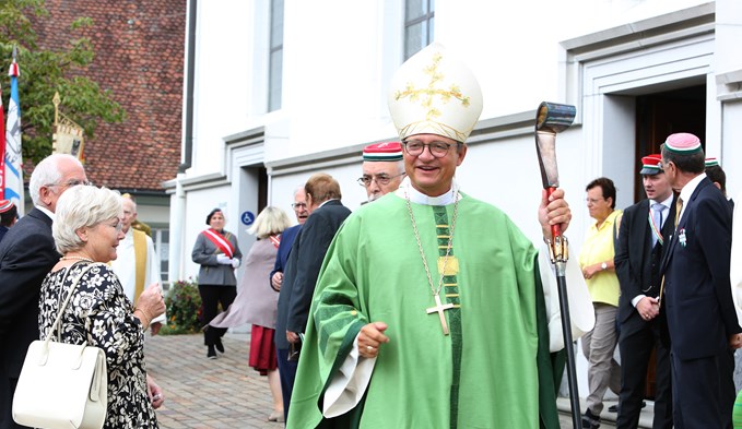 Der Bischof von Basel, Felix Gmür, war der Hauptzelebrant des Festgottesdienstes. (Foto Ana Birchler-Cruz)