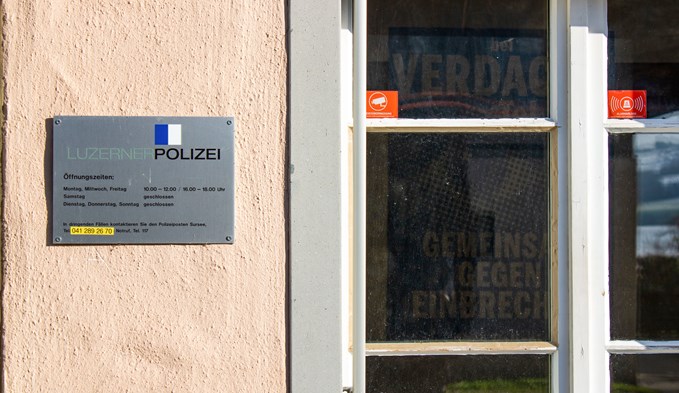 Der Polizeiposten mit dem Standort in Sempach soll geschlossen werden. (Foto Franziska Haas/Archiv)