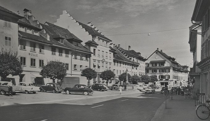 Oberstadt um 1960. (Foto Stadtarchiv Susee)