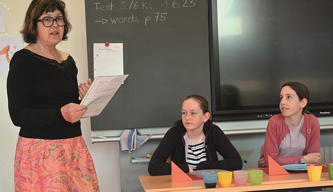 Vreni Odermatt erteilte auf der Primarstufe in Sursee, Schenkon und der Schule Mariazell Religionsunterricht. (Foto Werner Mathis)