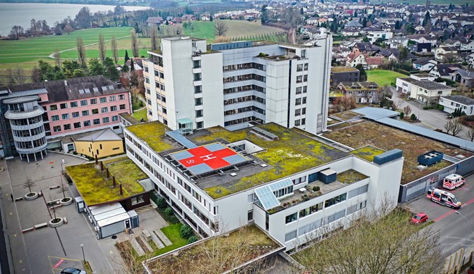 Das Luzerner Kantonsspital wird in rund einem Jahrzehnt an der Spitalstrasse weichen. (Foto Manuel Arnold/Archiv)