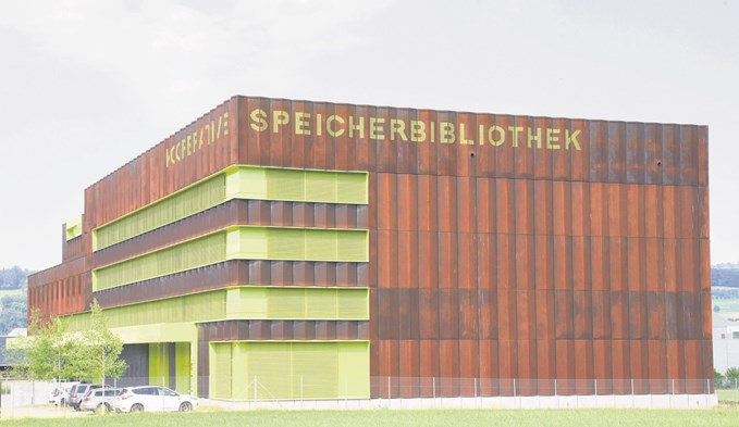 Seit 2016 besteht der Verein Kooperative Speicherbibliothek Schweiz in Büron. (Foto Stefanie Zumbach)