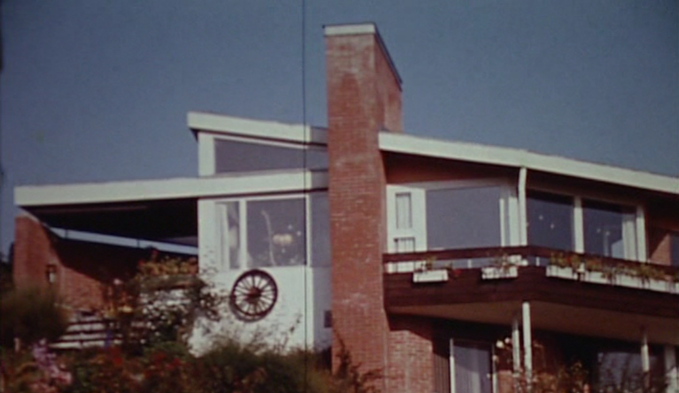 Das für seine Zeit moderne Haus an der Hubelstrasse 38 stand auch für die Aufbruchstimmung in den 60er- und 70er-Jahren. (Printscreen Film «Sempach 1969 bis 1973»)