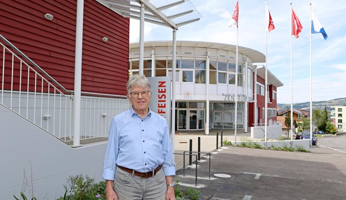 Der heute 83-jährige Heinrich Meyer erlebte den herausfordernden Bau des Zentrums Sagi als damaliger Gemeindepräsident von Nottwil. (Foto Geri Wyss)