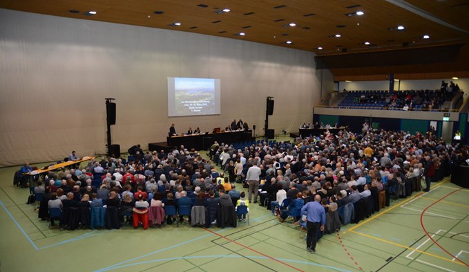 Ist die Gemeindeversammlung (wie hier im März 2019) auch in Zukunft noch das richtige demokratische System für Sursee?  (Foto Daniel Zumbühl/Archiv)